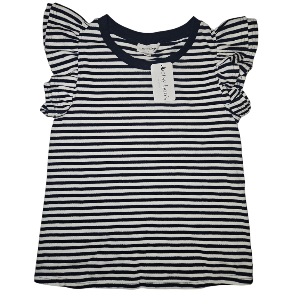 Mittoshop Betsy Boo Boutique Ruffle Sleeved Top Size Medium NWT